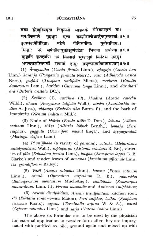 Charaka Samhita In 7 vols